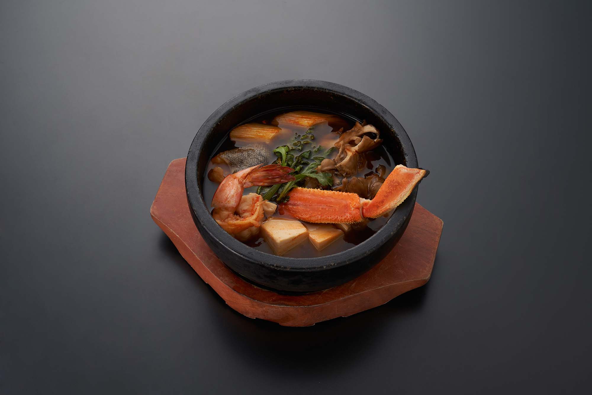 韩国海鲜火锅