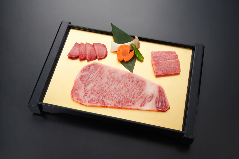 松阪牛沙朗牛肉、特级肉拼盘