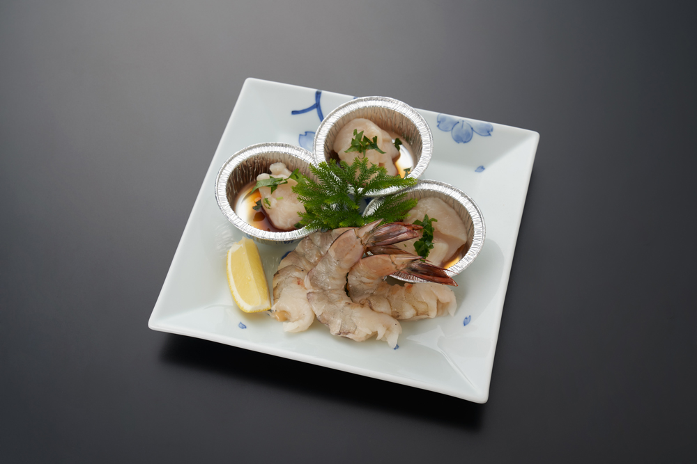 Assorted seafoods