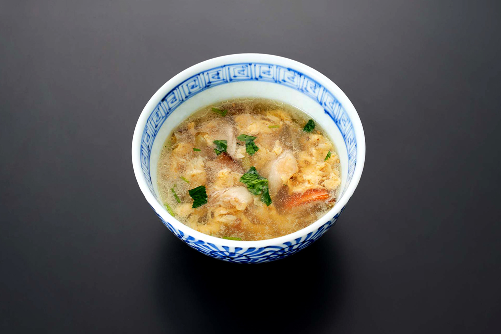 Egg soup